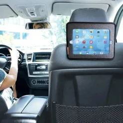 Dreambaby - Suporte para tablet no banco traseiro do carro e espelho cinza