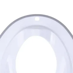 Dreambaby - Topper para assento penico para treinamento de vaso sanitário, formato com contorno confortável, cinza