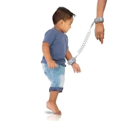 Dreambaby - Within Reach Wrist Leash Link, 6 meses a 4 anos, cinza, modelo L2240