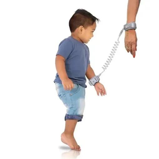 Dreambaby - Within Reach Wrist Leash Link, 6 meses a 4 anos, cinza, modelo L2240