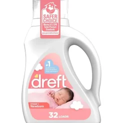 Dreft - Stage 1 Newborn Baby Liquid Laundry Detergent 32 Loads