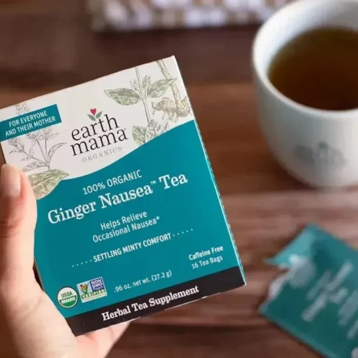 Earth Mama - Chá Orgânico de Gengibre para Náusea