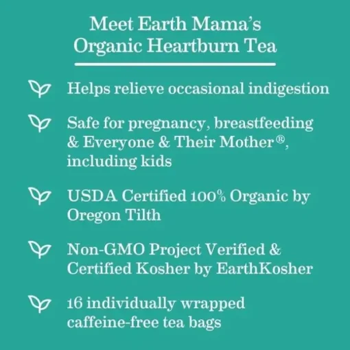 Earth Mama - Chá Orgânico para Azia