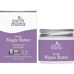 Earth Mama - Manteiga Vegana para Mamilos 2Oz
