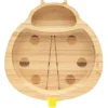 Eco Rascals - Placa de Sucção de Bambu, Joaninha, Amarela