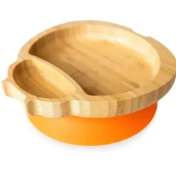 Eco Rascals - Placa de Sucção de Bambu, Joaninha, Amarela