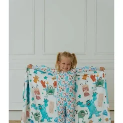 Ellie Sue - Baby Monsters Bamboo Pajama Set