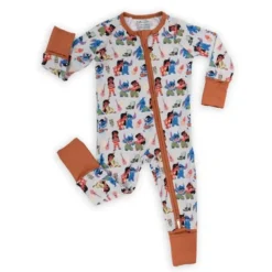 Ellie Sue - Baby Ohana Zipper Romper