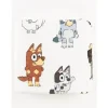 Ellie Sue - Cobertor de bambu Blue Dog &amp; Friends