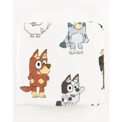 Ellie Sue - Cobertor de bambu Blue Dog &amp; Friends