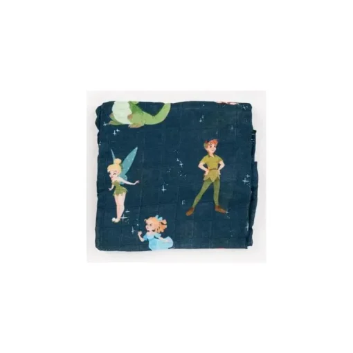Ellie Sue - Cobertor de musselina Disney Peter Pan