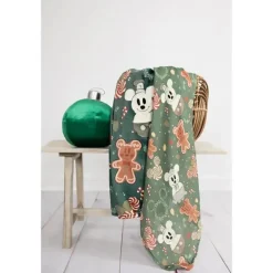 Ellie Sue - Disney Mickey Christmas Magic Muslin Blanket