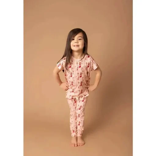 Ellie Sue - Disney Toy Story Toddler Girl Power Lounge Conjunto com Calças de Corrida