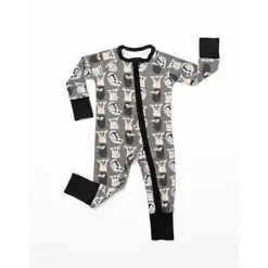 Ellie Sue – Macacão Baby Precious Cargo com zíper de bambu