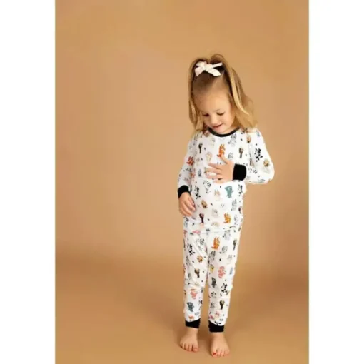 Ellie Sue - Pijama de bambu Blue Dog &amp; Friends