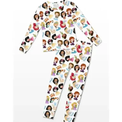 Ellie Sue – Pijama de Princesa de Bambu para Bebê Menina