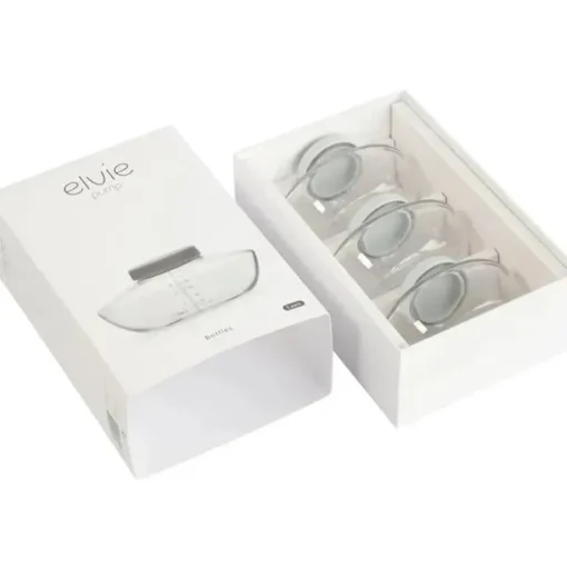 Elvie - Frascos para armazenamento de leite materno com bomba 3Pk