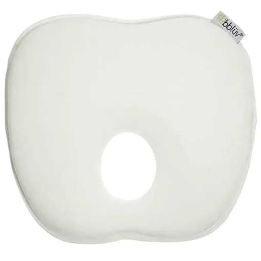 Encosto de cabeça ergonômico Bbluv Pilo para bebê, branco pérola