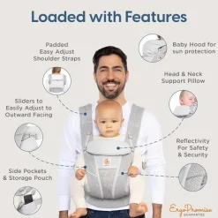 Ergo Baby - Omni Breeze, Slate Blue