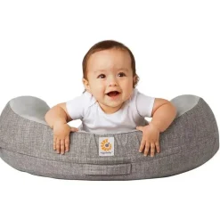 Ergobaby - Capa de Almofada de Amamentação Natural Curve, Cinza
