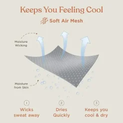 Ergobaby - Embrace Baby Carrier Soft Air Mesh, Soft Grey