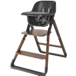 Ergobaby - Evolve High Chair, Dark Wood (Peça auxiliar de cozinha é vendida separadamente)
