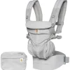 Ergobaby - Omni 360 Baby Carrier Cool Air Mesh, cinza pérola