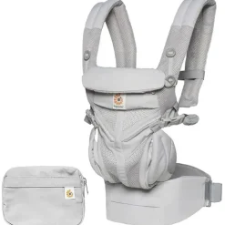Ergobaby - Omni 360 Baby Carrier Cool Air Mesh, cinza pérola