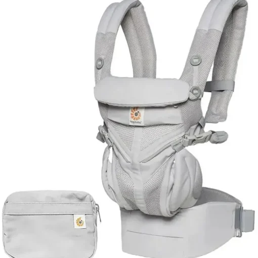 Ergobaby - Omni 360 Baby Carrier Cool Air Mesh, cinza pérola