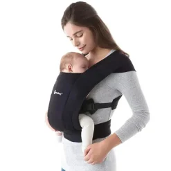Ergobaby - Porta-bebés Abrace, Preto Puro