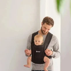 Ergobaby - Porta-bebés Abrace, Preto Puro