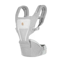 Ergobaby - Porta-bebês Alta Assento Quadril, Cinza Pérola