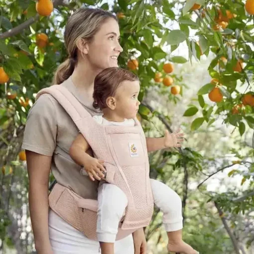 Ergobaby - Porta-bebês Alta Assento Quadril, Quartzo Rosa