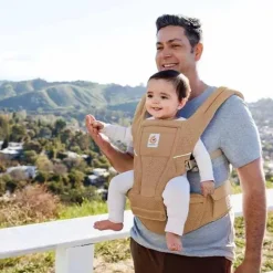 Ergobaby - Porta-bebês Alta Hip Seat, Camel Brown