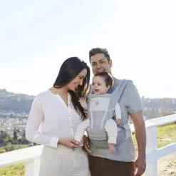 Ergobaby - Porta-bebês Alta Assento Quadril, Cinza Pérola