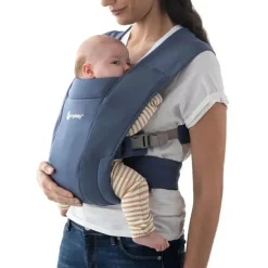 Ergobaby - Porta-nascidos Embrace Knit - Soft Navy