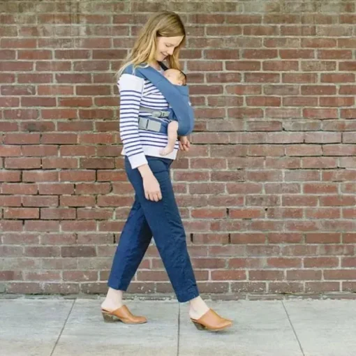 Ergobaby - Porta-nascidos Embrace Knit - Soft Navy