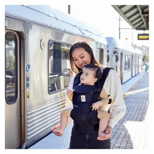 Ergobaby Omni Breeze - Onyx Black - Porta-bebês