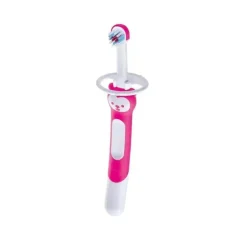 Escova de dentes de treinamento MAM 5+M - Rosa