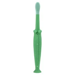 Escova de dentes infantil do Dr. Brown, crocodilo