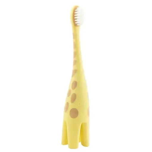 Escova de dentes infantil do Dr. Brown, girafa