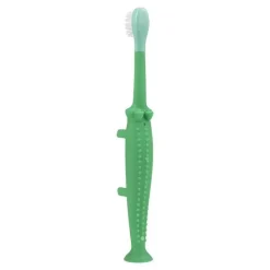 Escova de dentes infantil do Dr. Brown, crocodilo