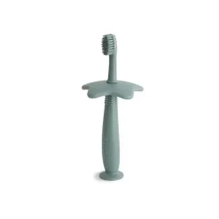 Escova de dentes Mushie Star Training - Cambridge Blue