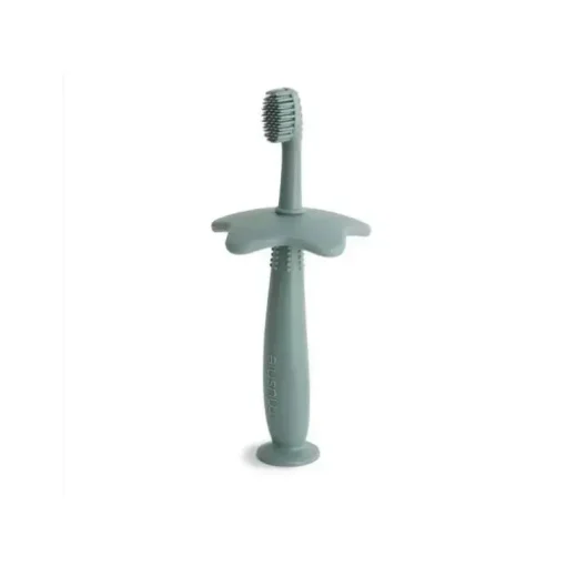 Escova de dentes Mushie Star Training - Cambridge Blue