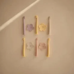 Escova de dentes Mushie Star Training - Lilás suave