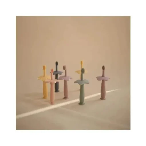 Escova de dentes Mushie Star Training - areia movediça