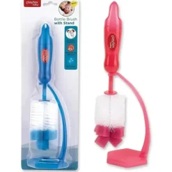 Escova de mamadeira Baby King Playtex para limpeza