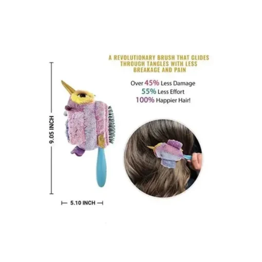 Escova de pelúcia Wet Brush - Unicorn