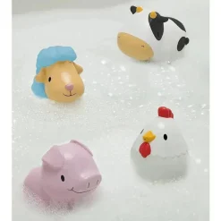 Esguichos de banho Munchkin Farm, pacote de 4
