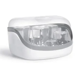 Esterilizador a vapor para micro-ondas Chicco NaturalFit, cinza